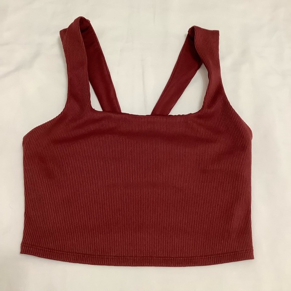 ALO Yoga Intimates & Sleepwear Alo Yoga Ribbed Chic Bra Tank Xs